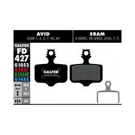 Brzdové destičky Galfer AVID FD427