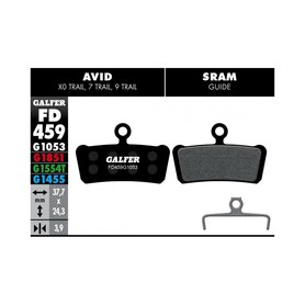 Brzdové destičky Galfer AVID/SRAM FD459