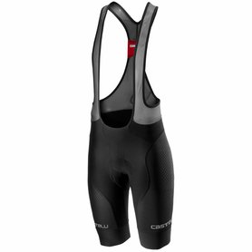 Pánské cyklistické kraťasy Castelli Free Aero Race 4 Bibshort - Čer -XL